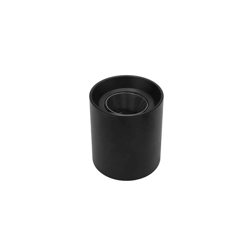 SYBER GU10 PC Surface Mount - Round Black