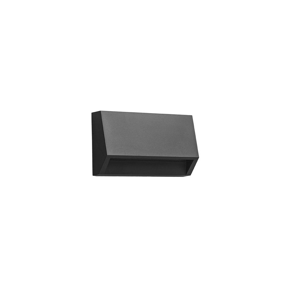 VENT 10 IP65 PC 1.5W Step/Wall Light 3/4/6000K 80lm -Black