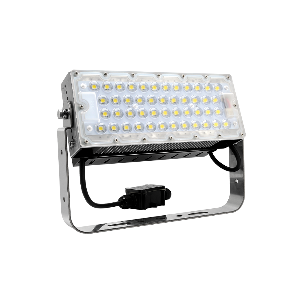 120W IP65 Adjustable Coastal Modular Floodlights 5700K