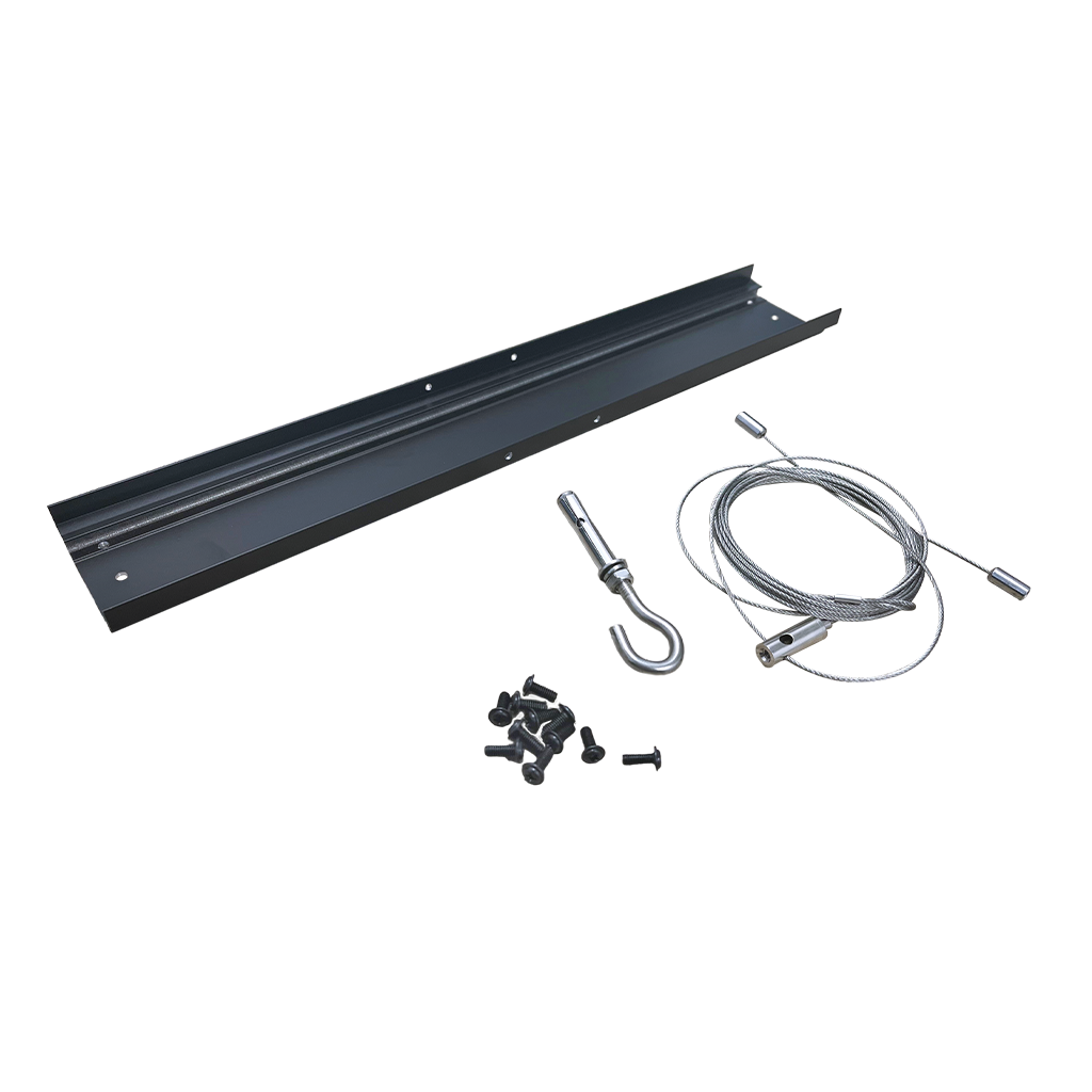 Soniq 40CM Black bracket with 3M hanging Cable