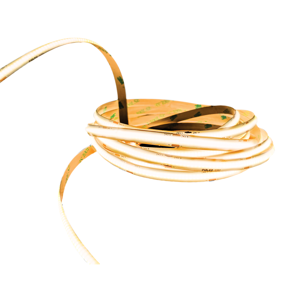 10W 24V IP20 480 COB Dotless Strip
