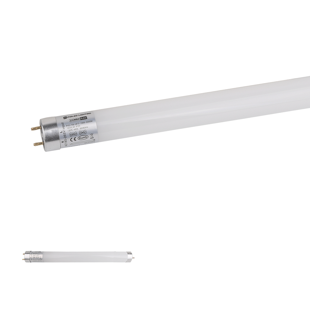 PioLED T8 COMBAT Glass Tube
