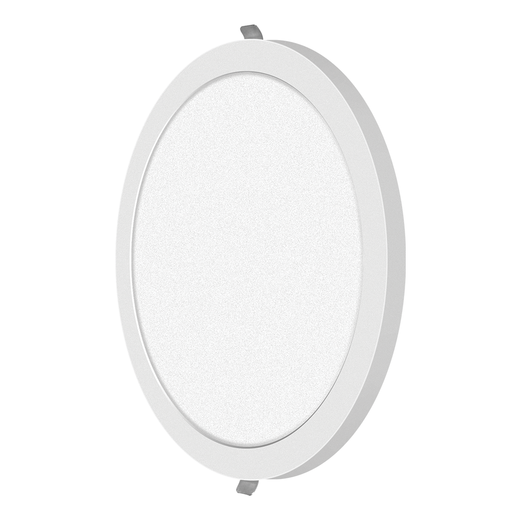 24W Iris & DIM LED Surface/Recessed Round Panel Light 3CCT