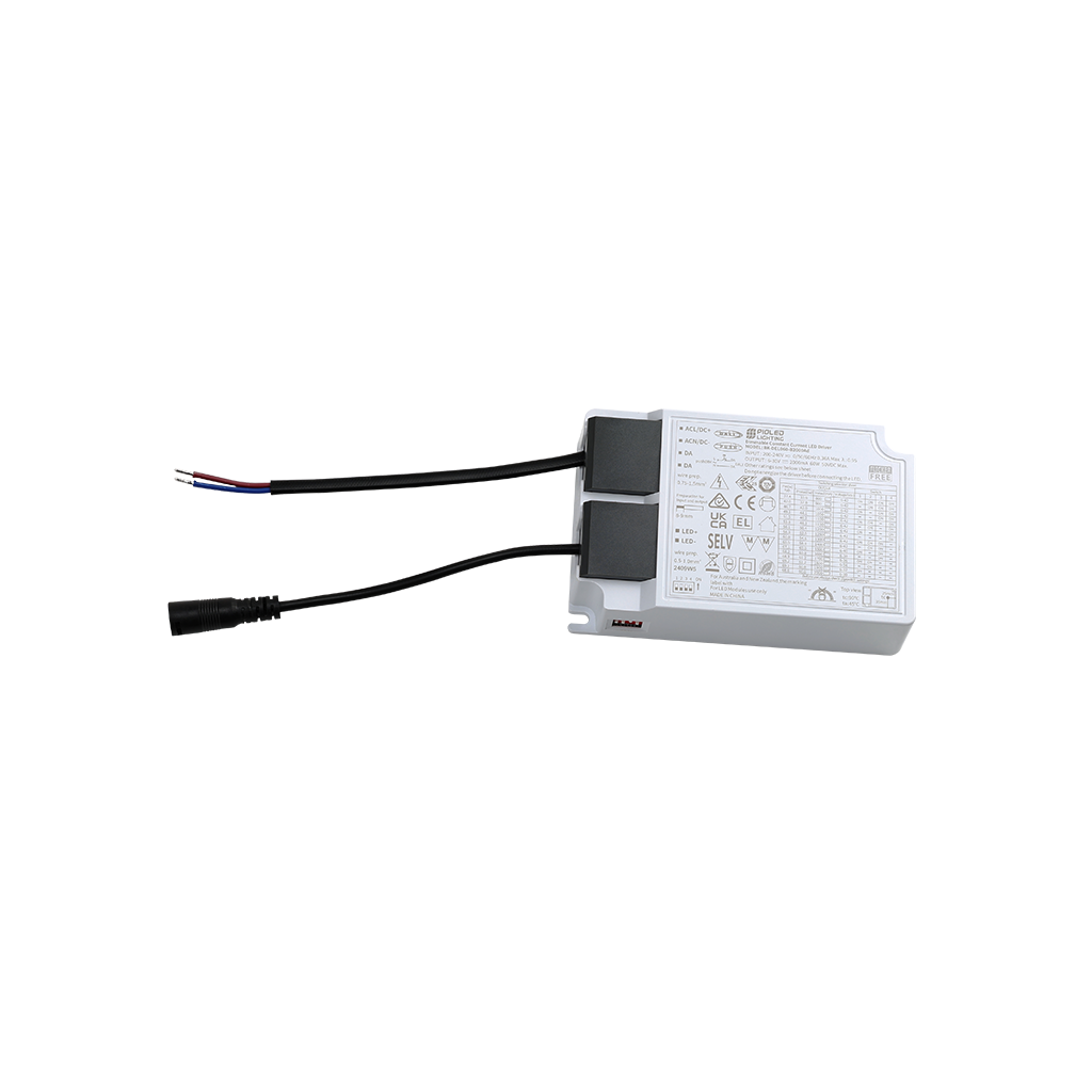 46-60W 6x12 back-lit Push Button - DALI DIM Driver non- flicker 5Y
